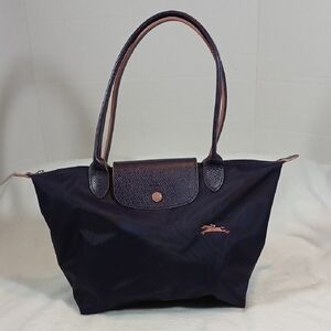 Longchamp Le Pliage Club Purple Shouder/ Tote Bag